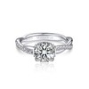 MomentWish Promise Ring for Women, Moissanite 1Carat Engagement Rings for