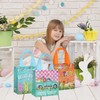Colodeol 24 Pcs Easter Gift Bags with Handles,Non-Woven Treat Goodie