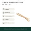 HOFMEISTER Holzwaren Wooden Scissors, Length 275 mm Beech Wood