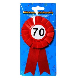 Rosette 70 Traffic Sign Approx. 14 x 8 cm