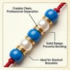 100PCS Round Wheel Spacer Beads, Gold Flat Disc Metal Beads,