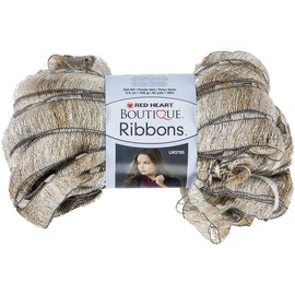 Coats Yarn Red Heart Boutique Ribbons Yarn, Alloy
