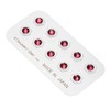 POWER JEWELRY 10 PCS Ear Urn Jewelry July Birthstone Color