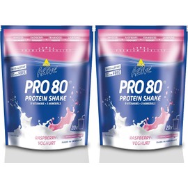 inkospor Inko Active Pro 80 Beutel 2er Pack (2x500g) Himbeere-Joghurt (D)