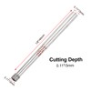 Luomorgo 12Pcs 3mm/1/8 inch Diamond Hole Saw - 1/5 inch