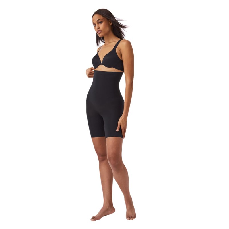 Spanx Womens Higher Power Short, Very Black, S UK