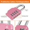 NAGE Lock with Combination Code, Padlock with Combination Code, Combination