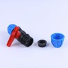REBECASKYENS 20 mm MDPE PE Ball Valve,Irrigation Pipe Fittings Valve,MUFF