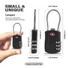 UP Security TSA Locks for Luggage, Small Padlock Combination with