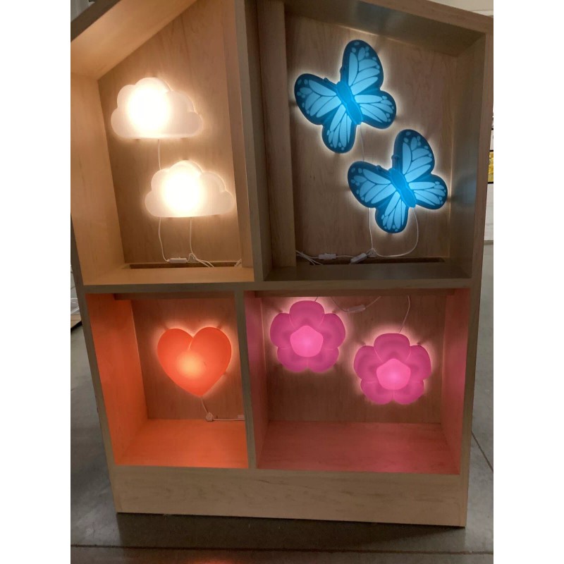 IKEA Set Of 2 - UPPLYST Cloud White LED Wall