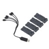 1200mah Lithium Battery Black Strong Protection 3.7V High Conversion for