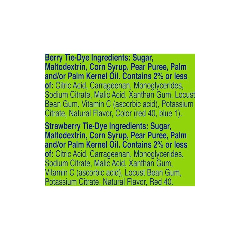 Fruit by the Foot Fruit Flavored Snacks, Berry and Strawberry