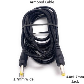 Solar Panel Trail Camera Cord (1.7mm to 1.7mm Armored)
