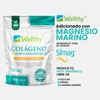 Wellthy Colágeno Hidrolizado + Ácido Hialurónico 120 Capsulas. 100% Natural,