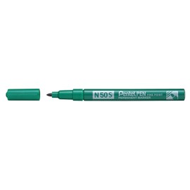 Pentel N50S D Stainless Steel Body, Pack of 12) – Green