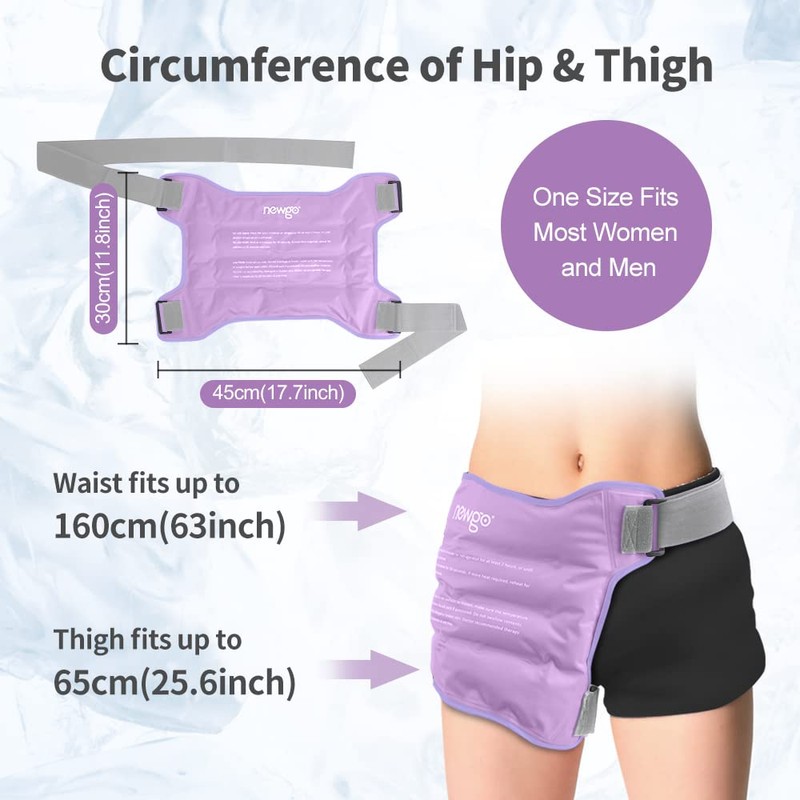 NEWGO Cooling Compress Hip Pain, Bursitis or Rehabilitation After Hip