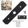 781-0490 742-0571 Shredder Chipper Blade Kit Fits for MTD Troy-Bilt
