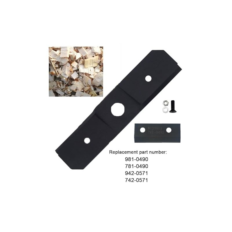 781-0490 742-0571 Shredder Chipper Blade Kit Fits for MTD Troy-Bilt