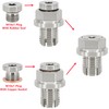 Dsnaduo M14.1-1.5 x 15mm Oversize Piggyback Oil Drain Plug, Stainless