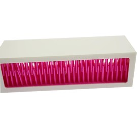 Speed mao Simple Cute Makeup Brush Stand Holder Nail Brush Pen Holder White