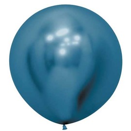 24 Reflex Blue Betallatex Balloons