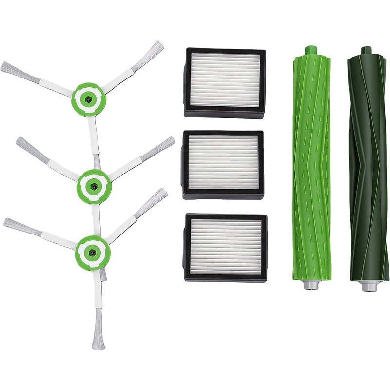 Haofy Kit de Reposición para Robot Aspirador, 2 Rodillos 3