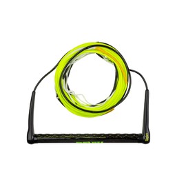 Ronix Combo 5.0 Hide Grip Wakeboard Handle, 1.15 in. Diameter w/ 80ft.R6 Rope, Yellow