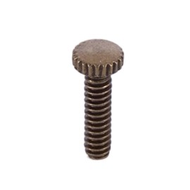 B&P Lamp® 1/2 Inch Antique Brass Finish Thumb Screw 6/32 Thread