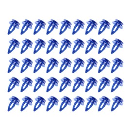 YINETTECH 50 x Car Trim Clips LR027255 Blue Plastic Front Rear Wheel Arch Trim Fixings Compatible with Range Rover Evoque