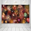 7x5ft Firework Backdrop Night Sky Fireworks Photography Background Christmas New