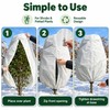 Plant Frost Protection Cover for Shrubs and Potted Plants –