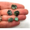 Emerald Mini Crystal Tumbled Stones - 10 Pc