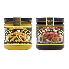 Better Than Bouillon Chicken and Beef Base 16 Oz Value Pack 38 Servings