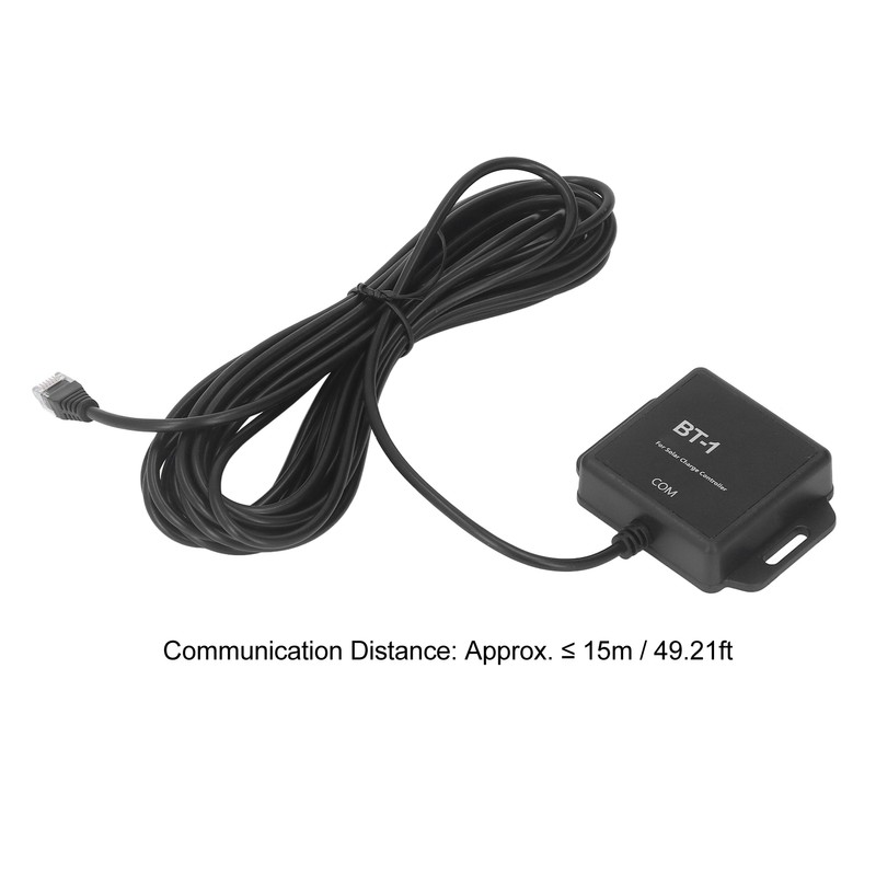 Solar Controller Bluetooth Adapter High Efficiency Low Consumption RJ12 Port