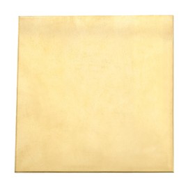 DTGN 150x150x1mm(LxWxT) Brass Sheets - 1Pack - Good for Making Machinery Parts - Metal Brass Plates