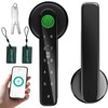5 in 1 Smart Fingerprint Door Lock, Advanced Automatic Digital