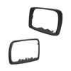 2PCS Car Rearview Mirror Frame Left Right Impact Resistant Protective