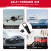Ohleats 4 PCS Car Bumper Clip Hasp, Carbon Fiber Auto