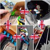 Alcrea® Sock clips for washing machines and tumble dryers with