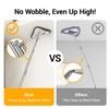 7-in-1 Triangle Mop Set with 7 Replaceable Heads and Adjustable