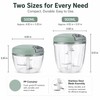 Manual Food Chopper for Vegetables and Garlic – Easy Pull