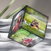 GOODS+GADGETS Rotating Photo Cube for 6 Photos Floating Picture Cube
