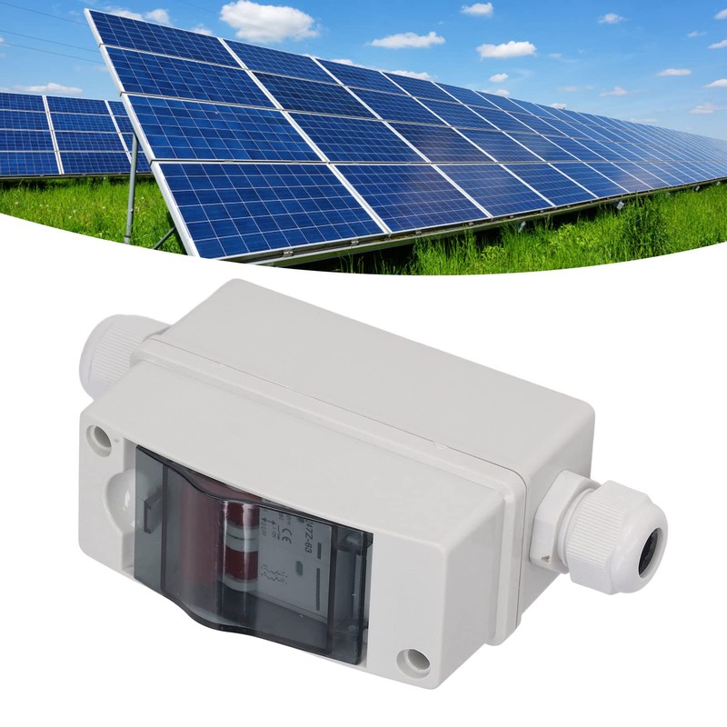 Solar Disconnect Switch, 16A/20A/32A/40A/63A 500V PV DC Isolator, IP65 Waterproof