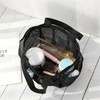 Portable Mesh Shower Bag Caddy 8 Pocket Bathroom Tote Toiletry