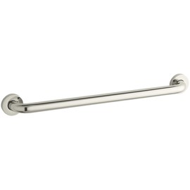 KOHLER K-14562-SN Contemporary 24-Inch Grab Bar, Vibrant Polished Nickel