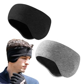 2 Pieces Of Warm Heads With Earmuffs, Classic Fashion Earmuffs, Men'S Ear Protective Hoods, Warm Earmuffs In Winter, Universal Men And Women, Outdoor Cold -Proof Ear Masks