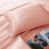HommxJF Rose Gold Satin Pillowcase Standard Set of 2 with