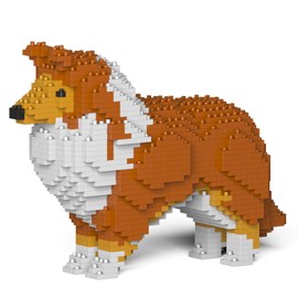 JEKCA Shetland Sheepdog 01S-S13 | Dog Plastic Building Blocks | Age 14+