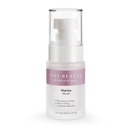 YIYI Beauty by Lesslie Polinesia Suero Facial Marina Sérum Efecto Lifting concentrado de activos con Extracto Celómico Marino, Colágeno y Péptidos que ayudan a prevenir y hacer menos evidentes los signos de la edad en la piel.