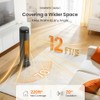 MORENTO Space Heater for Indoor Use, 1500W Ceramic Fast Heat,